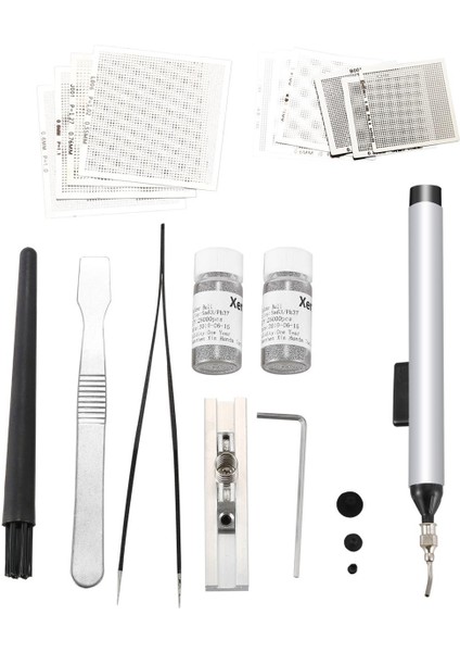 Şablonlar Bga Reballing Kiti Xbox Ps3 Çip Reballing Onarım Oyun Konsolları Tamir Araçları Kiti (Yurt Dışından)