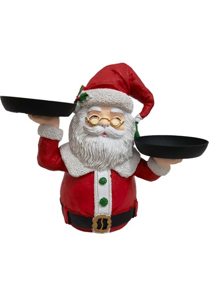 Noel Santa Reçine Heykeli Tatil Partisi Sahne Dekorasyon Sınıf Mutfak Banyo Için (Yurt Dışından) indirimleri