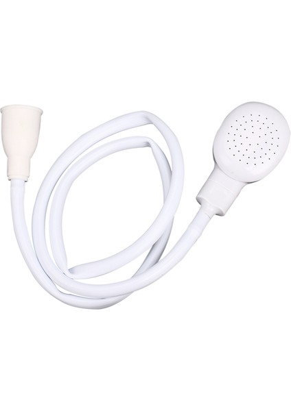 Beyaz Saç Duş Su Püskürtme Başlığı Hortum Tüp Banyo Şampuanı Banyo Mikser Dokunun (Yurt Dışından) fiyatları