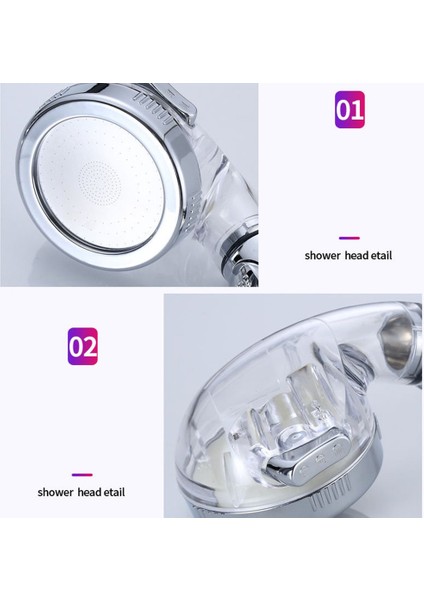 Çok Fonksiyonlu El Filtresi Spa Duş Nozulu Basınçlı Filtre Duşu (Yurt Dışından) fırsatları