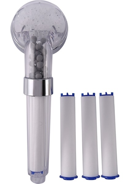 Takım Negatif Iyonlar Banyo El Duş Su Tasarrufu Kulaklık Seti 3 Filtreli Yüksek Basınçlı Taşınabilir Duş Başlığı El Duşu (Yurt Dışından) fiyatları