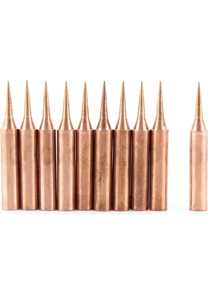 Nanlıy-10 Adet 900M-TI Bakır Havya Kafa Bakır Taban Kurşunsuz Elektroliz Demir Nikel Kaynak Masası Araçları (Yurt Dışından) fırsatları