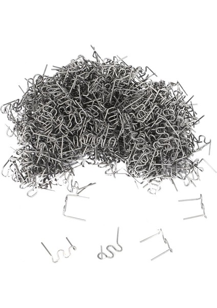 Sıcak Zımba Plastik Onarım Onarımları Için 1000 Adet Zımba 0.8mm (Yurt Dışından)