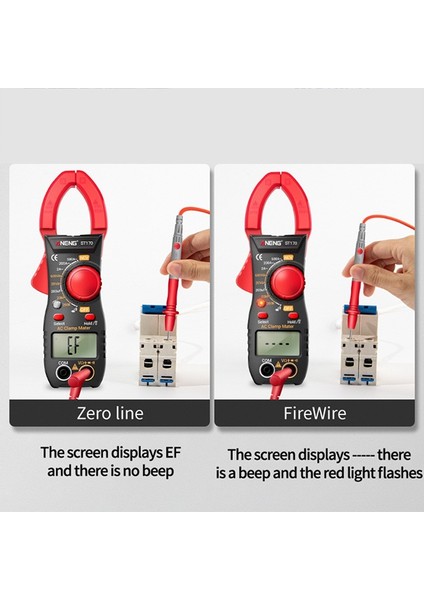 Aneng Dijital Pens Metre Gerilim Test Cihazı ST170 Kelepçe Multimetre Nfc Indüksiyon (Yurt Dışından) fırsatları