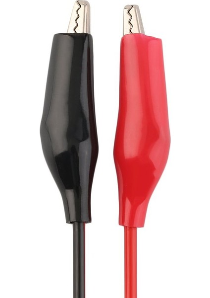 Multer Için 1m 4mm Banana Plug Prob Kablosu Timsah Test Ucu Klipsi (Yurt Dışından)
