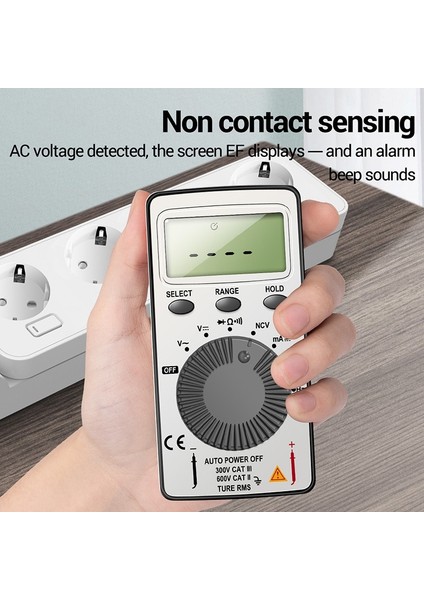 Aneng Ac/dc Dijital Ekran Multimetre AN101 4000 Sayım Direnci Kapasite Ampermetre (Yurt Dışından) fiyatları