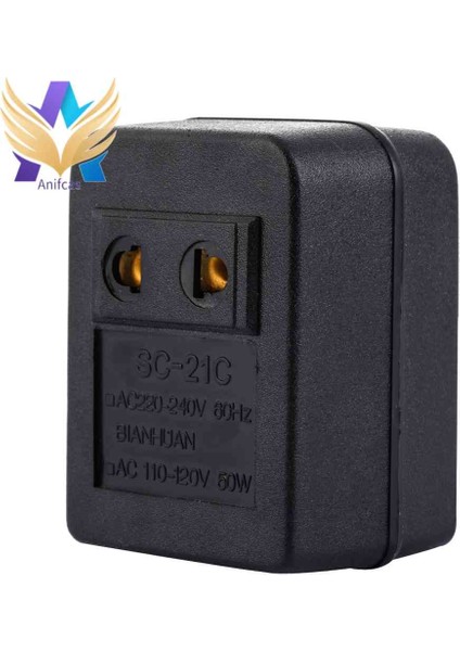 Seyahat Dönüştürücü Adaptör Için 50W Abd Ac Gücü 220V Ila 110V Gerilim (Yurt Dışından) fiyatları
