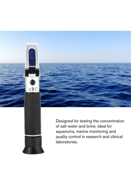 Deniz Suyu Tuzluluk Refraktometre Ölçer Test Cihazı Salimeter Akvaryum Için 0 ~ 10% (Yurt Dışından) fırsatları