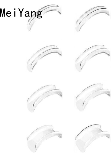 Meiyang 8 Adet/takım Silikon Halka Boyutu Ayarlayıcı Parmak Yüzük Sabit Küçültmek Görünmez Ped Takı Sıkılaştırıcı Yeniden Boyutlandırma Ekle Tesisatçısı Araçları (Yurt Dışından)