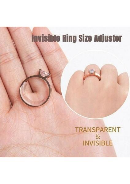 Meiyang 8 Adet/takım Silikon Halka Boyutu Ayarlayıcı Parmak Yüzük Sabit Küçültmek Görünmez Ped Takı Sıkılaştırıcı Yeniden Boyutlandırma Ekle Tesisatçısı Araçları (Yurt Dışından) modelleri