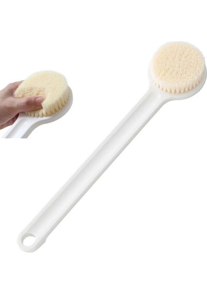 Hayat Silgi Yumuşak Kıl Temizleme Fırçası Bir Delik Tasarımlı Uzun Saplı Geri Scrubber Masaj Fırçası (Yurt Dışından) modelleri