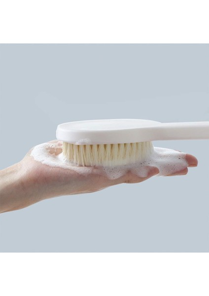 Hayat Silgi Yumuşak Kıl Temizleme Fırçası Bir Delik Tasarımlı Uzun Saplı Geri Scrubber Masaj Fırçası (Yurt Dışından) fırsatları