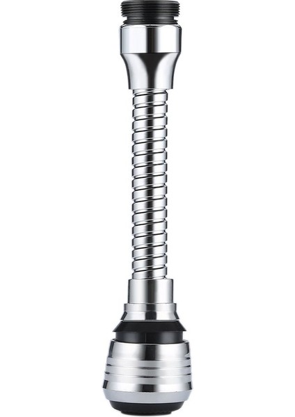 360 Döndürme Adaptör Memesi Döner Mutfak Musluk Uzatma Tüpü Lavabo Sı-Gümüş (Yurt Dışından) fiyatları