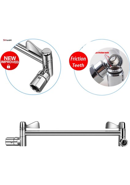 Ayarlanabilir Duş Kolu Uzatma Paslanmaz Çelik Duş Başlığı Uzatma Kolu (Yurt Dışından) fiyatları