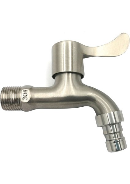 Fırçalanmış Çamaşır Makinesi Musluğu Alaşım Güverte Üstü Banyo Havzası Tek Soğuk Hızlı Açılır Evye Musluğu 1 Parça Şerit (Yurt Dışından) indirimleri