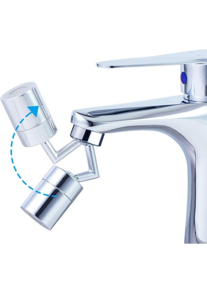 720 Derece Evrensel Döner Musluk Sıçrama Önleyici Borulu Filtre Çift Fonksiyonlu Musluk, Özellikler: Iki Bölüm (Yurt Dışından)