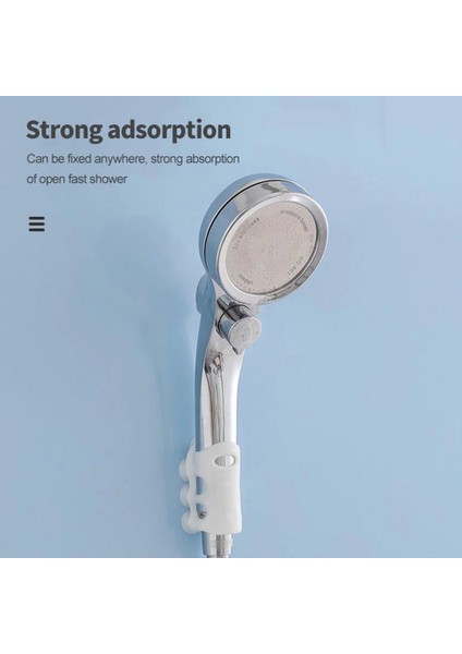 Duş Başlığı Tutucu Yeniden Kullanılabilir Dayanıklı Vantuz Duş Braketi Duvar Tpr Raf-Beyaz (Yurt Dışından) modelleri