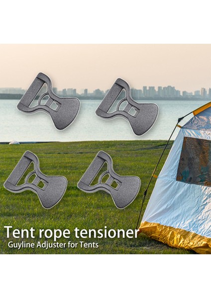 10 Adet Kamp Tente Çadır Guyline Koşucu Guy Hatları Stoper Kordon Halat Gergi Açık Çadır Sabitleme Klipsi Ayarlama Toka Çadır Aksesuarları Çok Fonksiyonlu Halat Toka Eatop (Yurt Dışından)