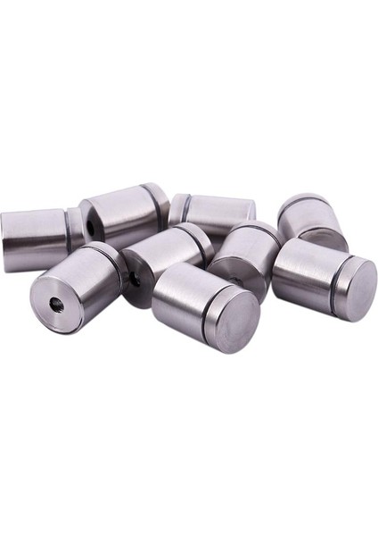 9 Adet 19 x 25MM Paslanmaz Çelik Çerçevesiz Standoff Kelepçe Donanımı Cam Için (Yurt Dışından)