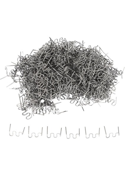 FS-1000 Adet Sıcak Zımba Plastik Tamir Için Zımbalar Dalga Zımba Tampon Iş Onarımları 0.8mm S Dalga Zımbalar (Yurt Dışından)