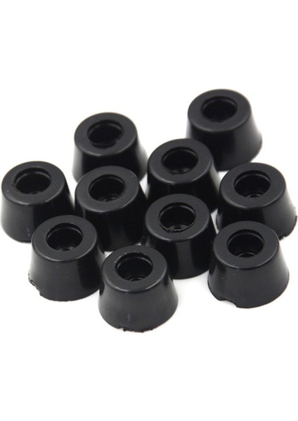 10 Adet 17 x 10MM Yuvarlak Dolap Siyah Kauçuk Alet Çantası Ayaklar Ayak Dairesel (Yurt Dışından) fiyatları