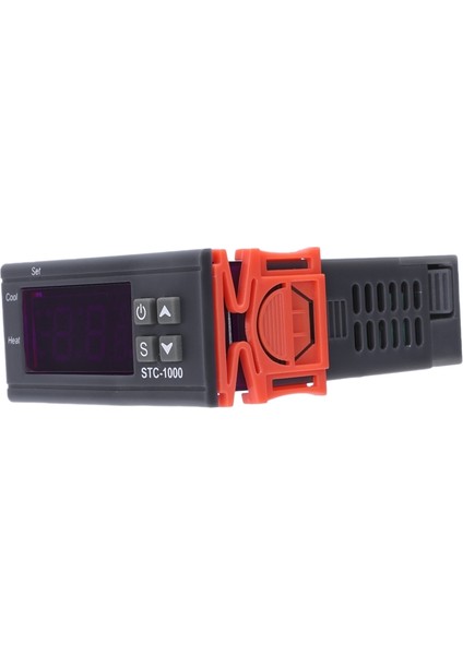 220V Dijital STC-1000 Sıcaklık Kontrol Cihazı Termostat Regülatörü + Sensör Probu (Yurt Dışından)