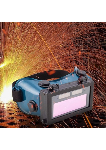 Otomatik Kararan Kaynakçı Kask Maskesi Siperliği Yama Gözlüğü (Koyu Yeşil) (Yurt Dışından) fırsatları