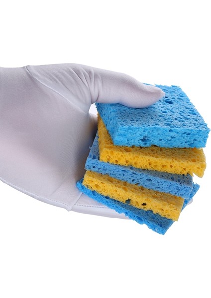 10 Adet/grup Sarı/mavi Lehimleme Temizleme Süngeri Bga Lehimleme Istasyonu Demir Ucu Kaynak Kafası Temizleyici (Yurt Dışından) modelleri