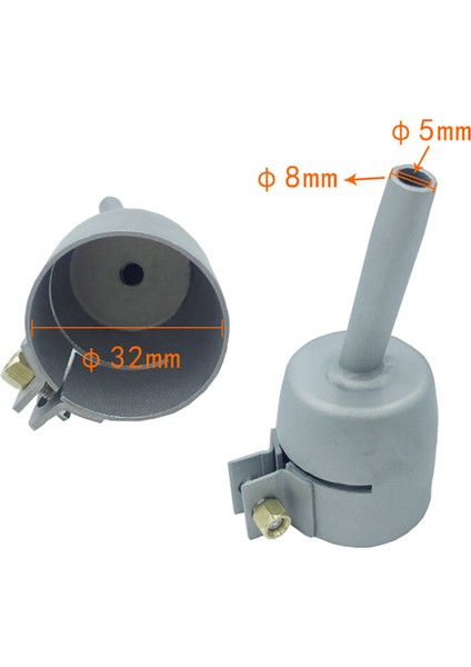 Hızlı Kaynak Nozulları Vinil Pvc Plastik Sıcak Isı Havası Için 5mm Standart Nozul (Yurt Dışından) indirimleri