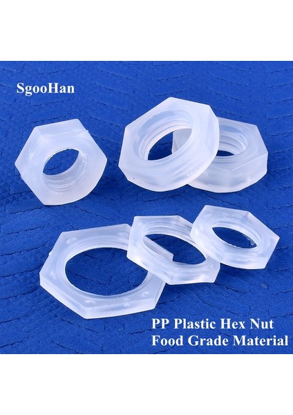 5 Adet Gıda Sınıfı Pp M5~M16MM G1/8 (Yurt Dışından) modelleri