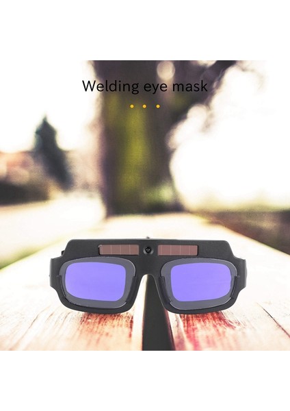 Güneş Ed Otomatik Kararan Kaynak Maskesi Kask Gözlük Kaynakçı Gözlükleri Ark Anti-Şok Lens Saklama Kutusu ile (Yurt Dışından) fırsatları