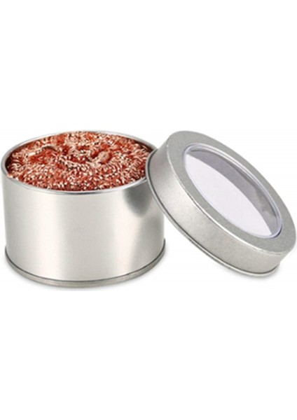 Stand Seti ile Metal Tel Kaynak Sökme Lehimleme Havya Ucu Cüruf Temizleyici Temizleme Çelik Bilyalı Örgü Filtre Kalay Kaldır (Yurt Dışından)
