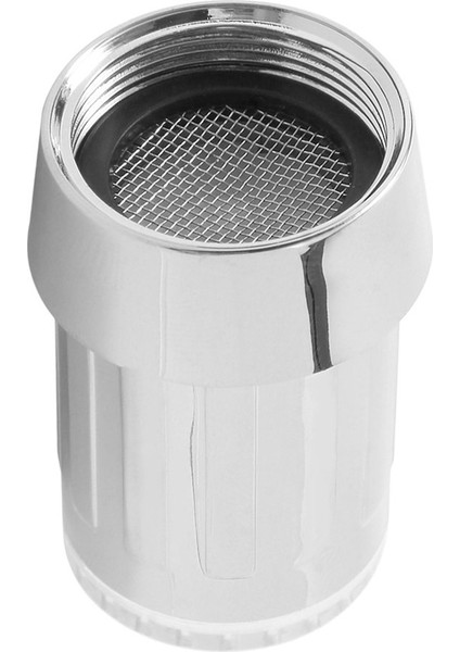 Renk LED Işık Su Glow Musluk Musluk ve Musluk Yön Değiştirme Vanası Adaptörü-Gümüş (Yurt Dışından) indirimleri