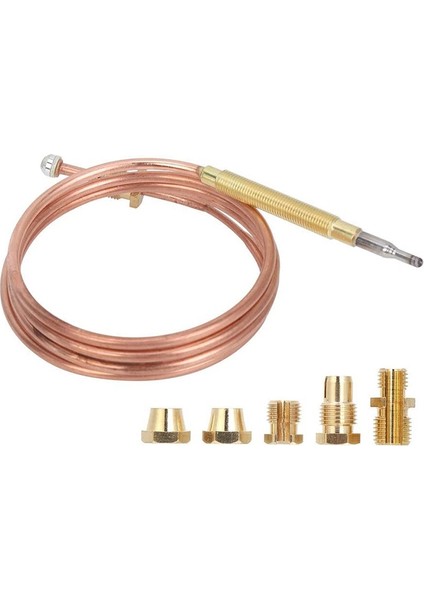 Bradoo-Evrensel Gaz Sobası Termokupl 5 Adet Somun Isıtma Gaz Brülör Yedek Termokupl Adaptörü (Yurt Dışından) fiyatları