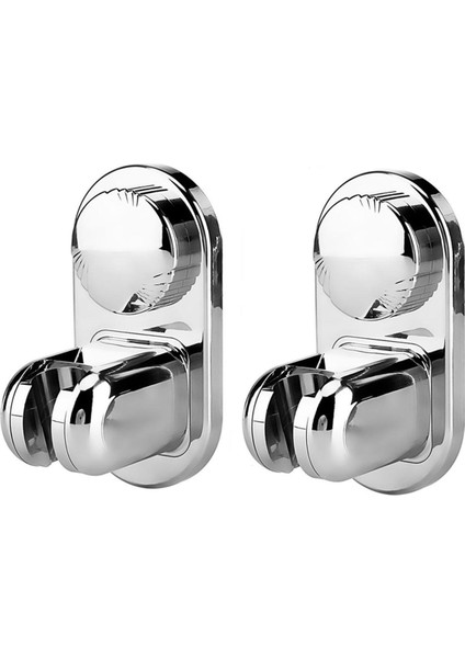 Zoroom 2x 5 Mod Açısı Ayarlanabilir Duş Başlığı Tutucu, Süper Vakum Vantuz El Duş Braketi (Yurt Dışından)