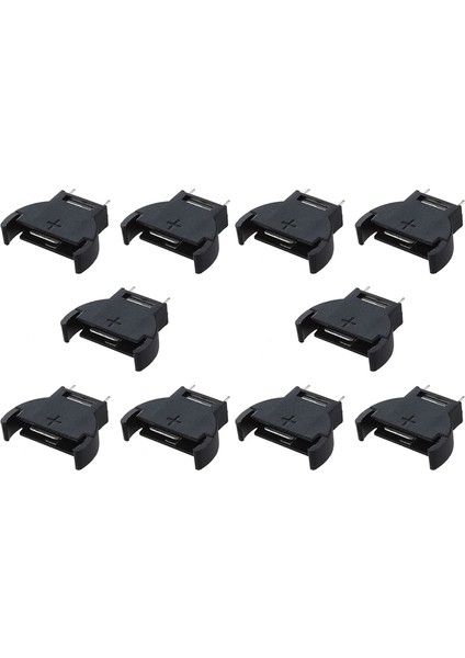 Arelene 10 Parça Siyah Plastik CR2032 Hücre Düğmesi Lityum Priz Tutucu (Yurt Dışından) fiyatları