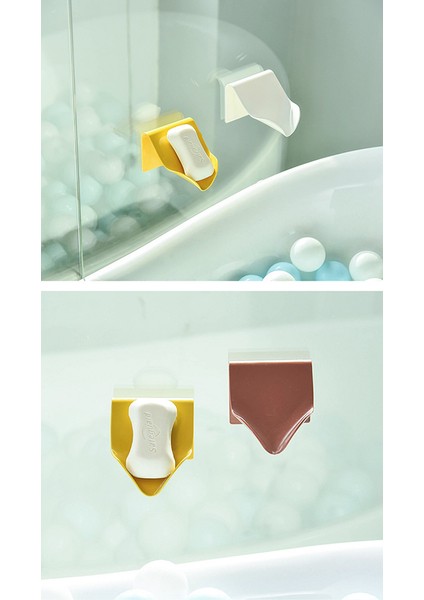 gr Abs Drenaj Raf Depolama Organize Raflar Güçlü Yapışkanlı Dikişsiz Çıkartmalar Sabun Kutusu (Yurt Dışından) fiyatları