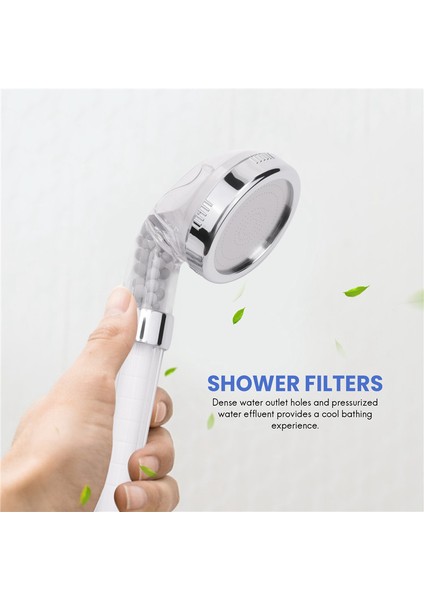 Banyo El Duş Su Tasarrufu Kulaklık Seti 6 Filtreli Yüksek Basınçlı Taşınabilir Duş Başlığı El Duşu (Yurt Dışından) fırsatları