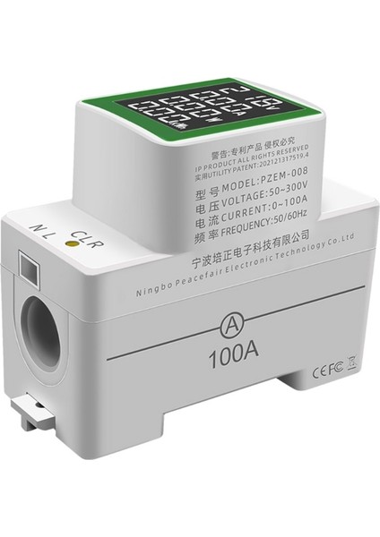 Ampermetre Voltmetre Din Ray Gerilimi Akım Faktörü Ölçer Multimetre Volt Amp Watt Metre Elektrikli Monitör (Yurt Dışından) fiyatları