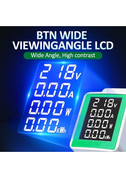 Ampermetre Voltmetre Din Ray Gerilimi Akım Faktörü Ölçer Multimetre Volt Amp Watt Metre Elektrikli Monitör (Yurt Dışından) modelleri