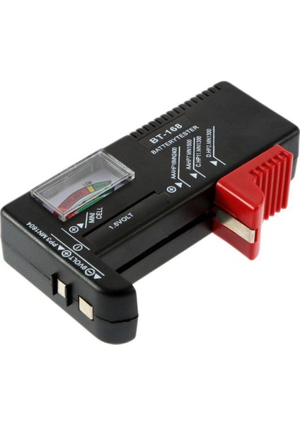 AA/AAA/C/D/9V/1.5V Evrensel Düğme Pil Volt Test Cihazı Checker BT-168 (Yurt Dışından)