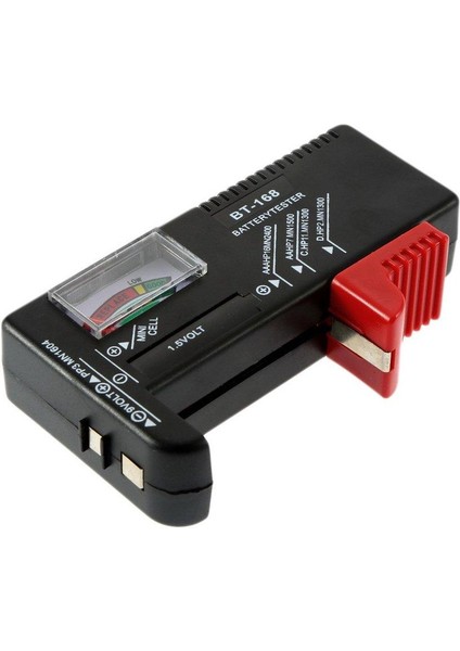 AA/AAA/C/D/9V/1.5V Evrensel Düğme Pil Volt Test Cihazı Checker BT-168 (Yurt Dışından)