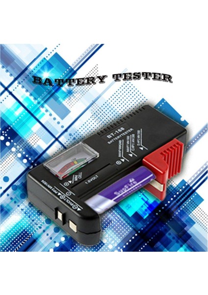 AA/AAA/C/D/9V/1.5V Evrensel Düğme Pil Volt Test Cihazı Checker BT-168 (Yurt Dışından)