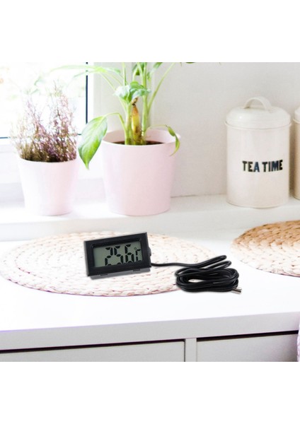 2x Yeni Dijital LCD Termometre Sıcaklık Ölçer Prob Sensörü -50°c Ila +110°C Aralığı (Yurt Dışından) fırsatları