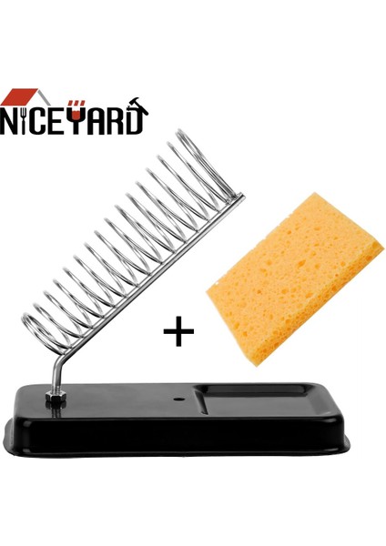 Nıceyard Elektrikli Havya Standı Tutucu ile Kaynak Temizleme Sünger Pedleri Genel Yüksek Sıcaklık Dayanımı (Yurt Dışından) modelleri