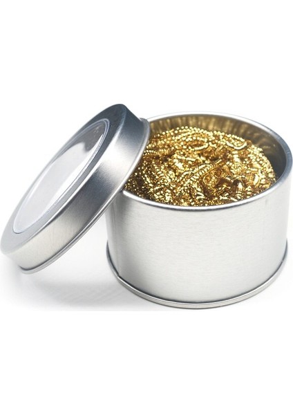 Adet Temizleme Topu Lehim Sökme Havya Örgü Filtre Temizleme Memesi Ucu Bakır Tel Temizleyici Topu Metal Cüruf Kutusu Temiz Top (Yurt Dışından) fırsatları