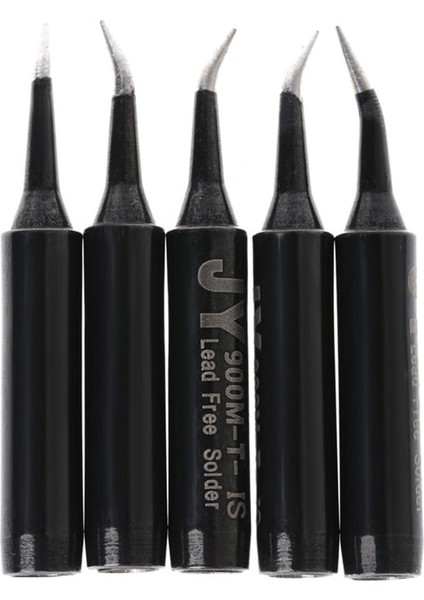 Yeni 5 Adet 900M-T-1C Bakır Yedek Konik Tarzı Havya Lehim Ucu Kurşunsuz Hakko 936 6 Desen (Yurt Dışından)