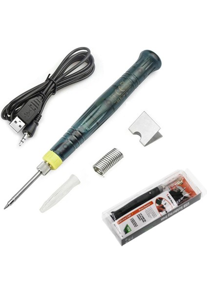 Letme 5V 8W Taşınabilir USB Havya Havya Kalem Ev Öğrenci Cep Telefonu Tamir Mini Havya Havya Aracı (Yurt Dışından)