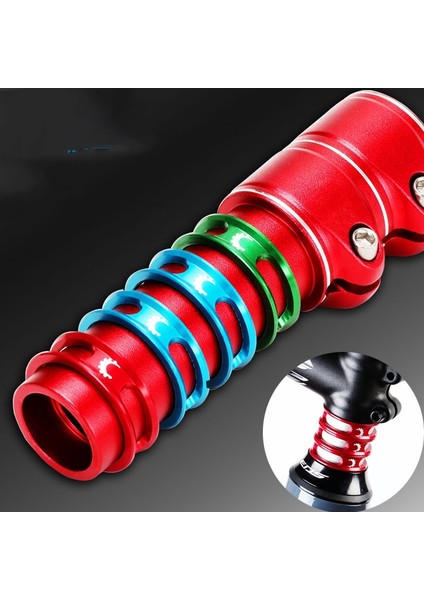 Toopre 4 Adet Bisiklet Kulaklık Spacer Alüminyum Alaşımlı Bisiklet Kulaklık Yıkayıcılar Bisiklet Kök Yükseltici Spacer Mtb Yol Bisikleti Için (Yurt Dışından) modelleri