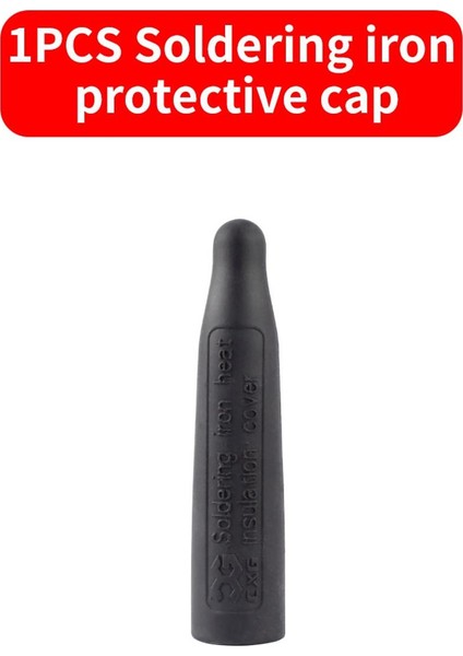 Luxıanzı 1 Adet Evrensel Silikon Kapak Elektrikli Havya Kafa Kaynak Ipuçları Anti-Haşlanma Koruma Aracı Yüksek Sıcaklık (Yurt Dışından)